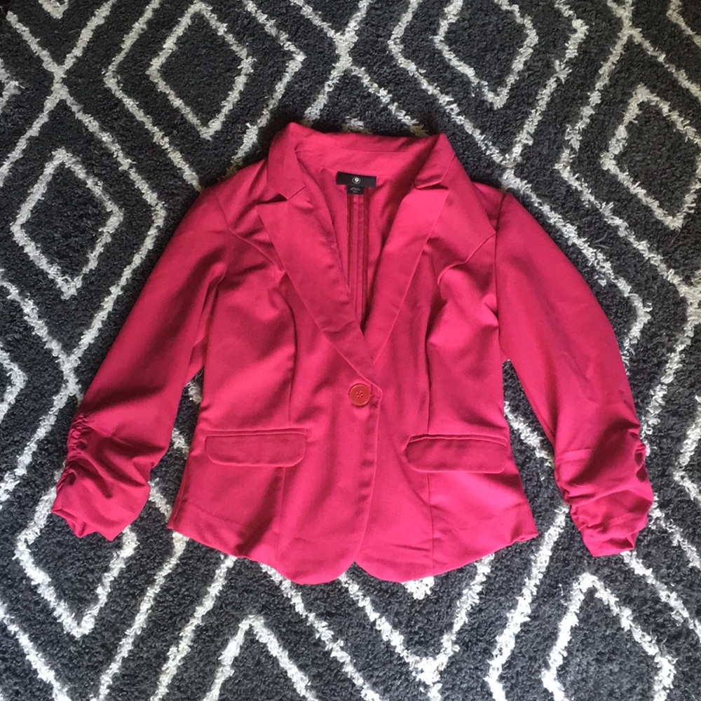 Pink blazer